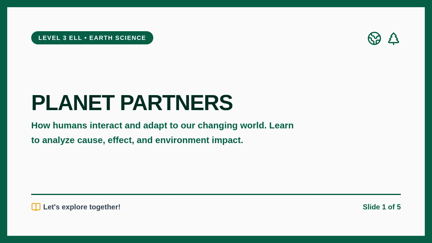 Planet Partners Slides