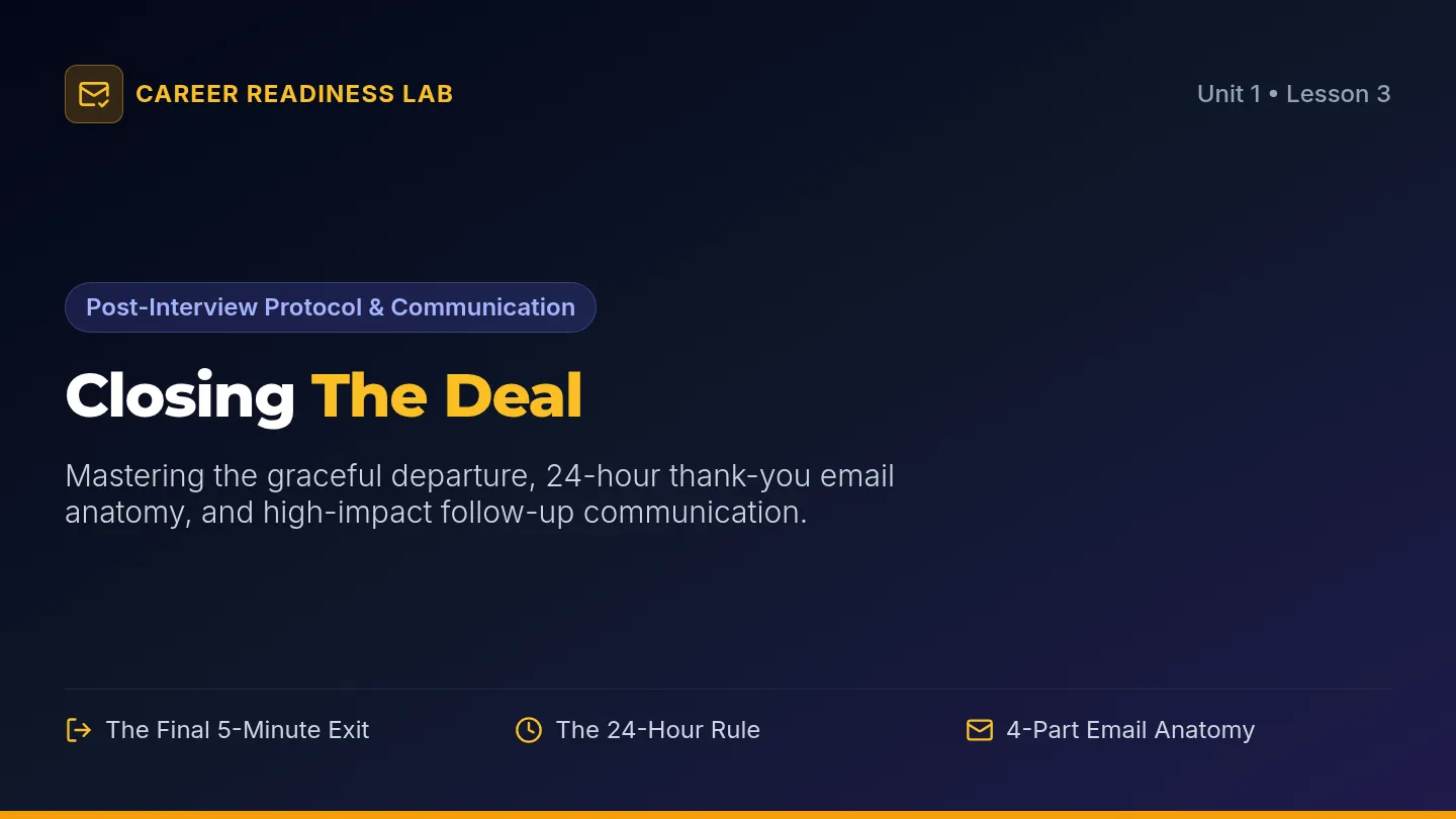 Closing The Deal Slides