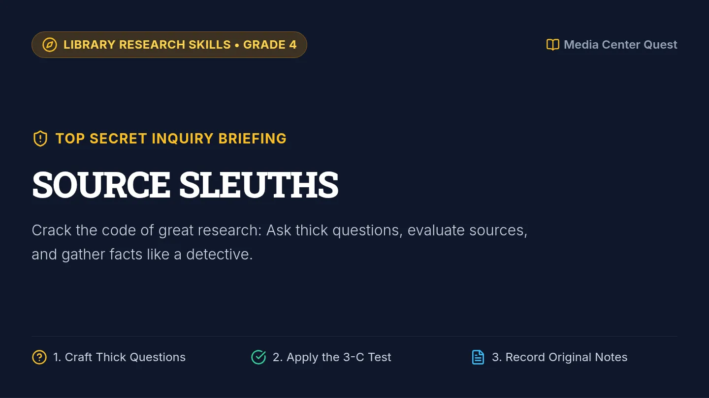 Source Sleuths Slide Deck