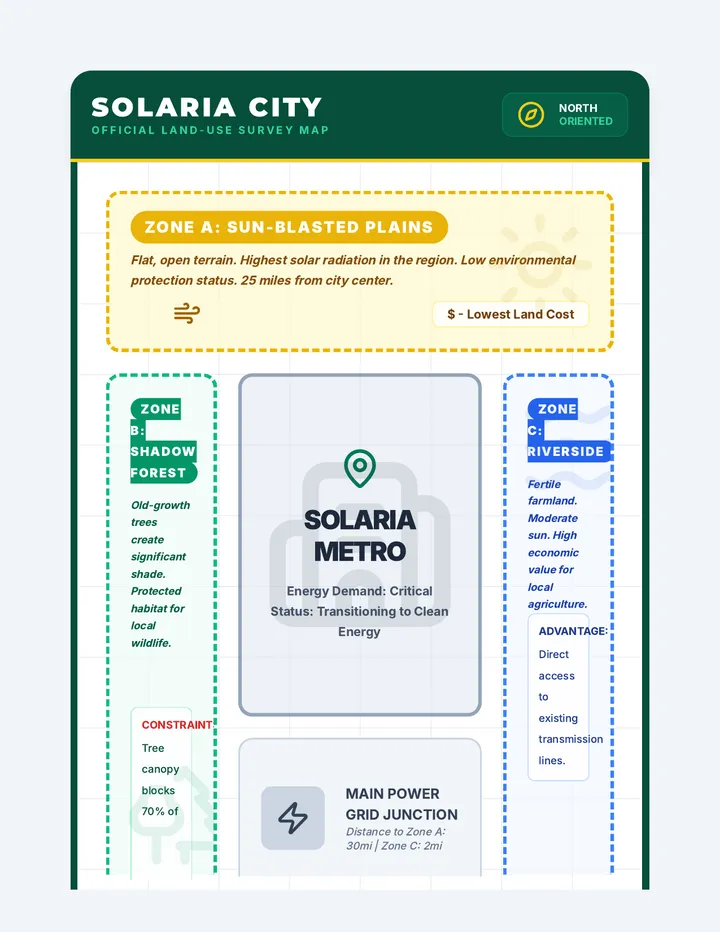 Solaria City Map
