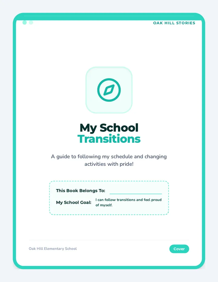 My School Transitions Storybook