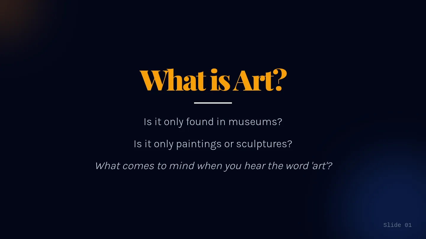 Art Everywhere Slide Deck