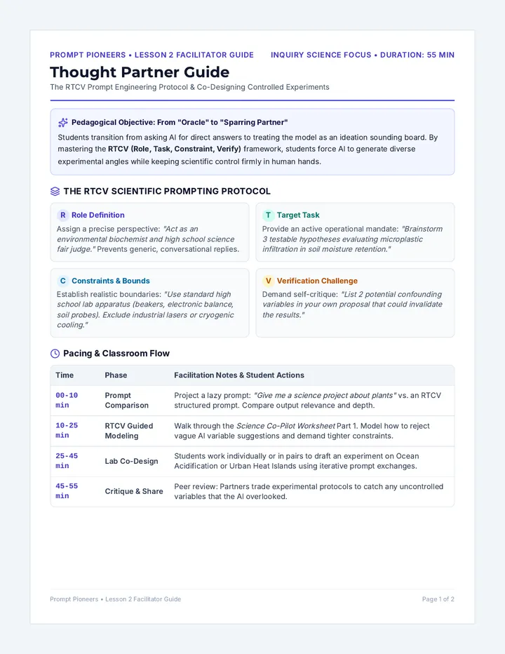 Thought Partner Guide