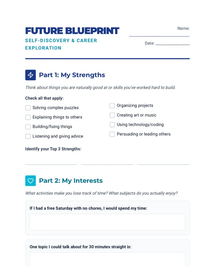 Future Blueprint Workbook
