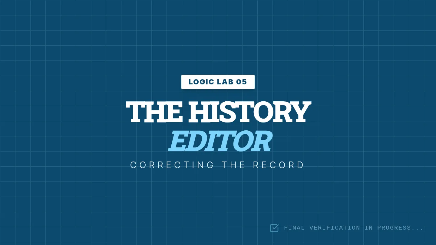 The History Editor Slides