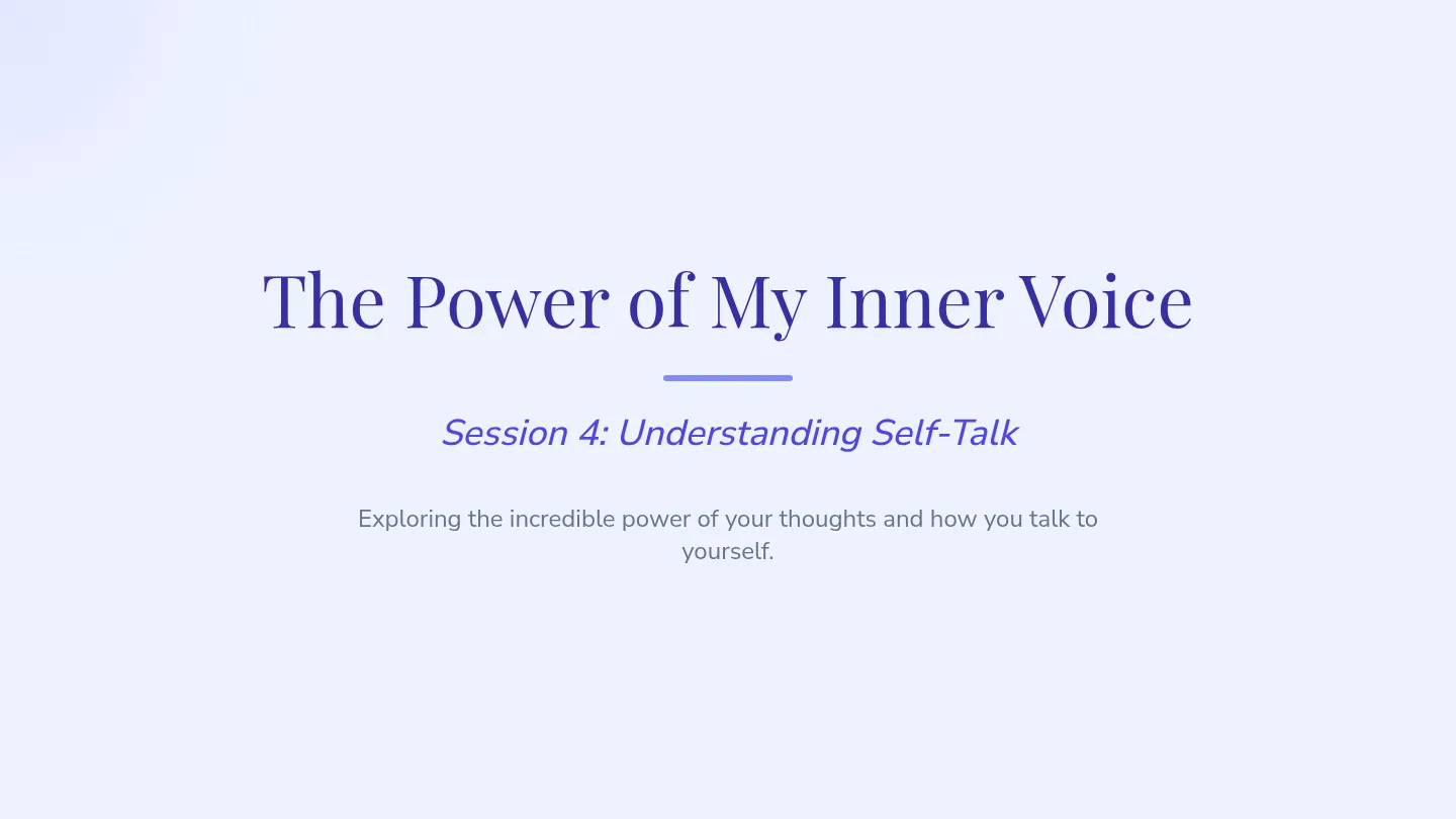 Session 4 Slideshow Presentation