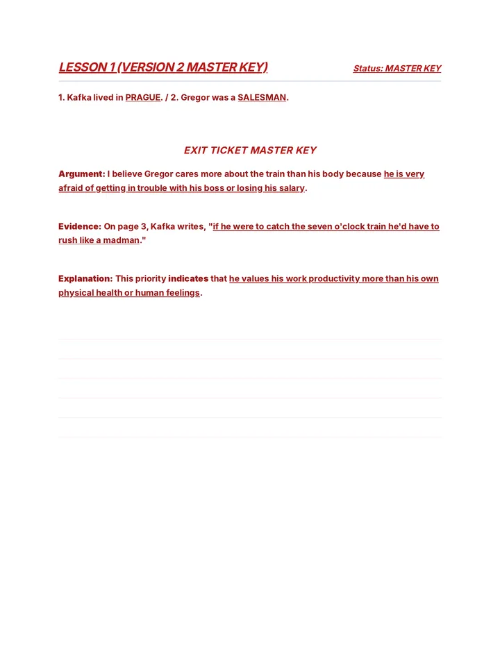 Intro Handout Lesson 1 Master Key V2