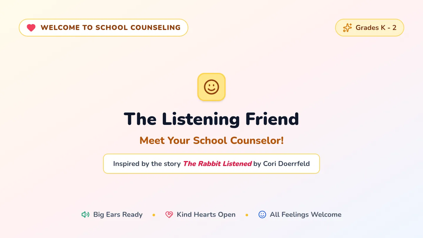 The Listening Friend Slides