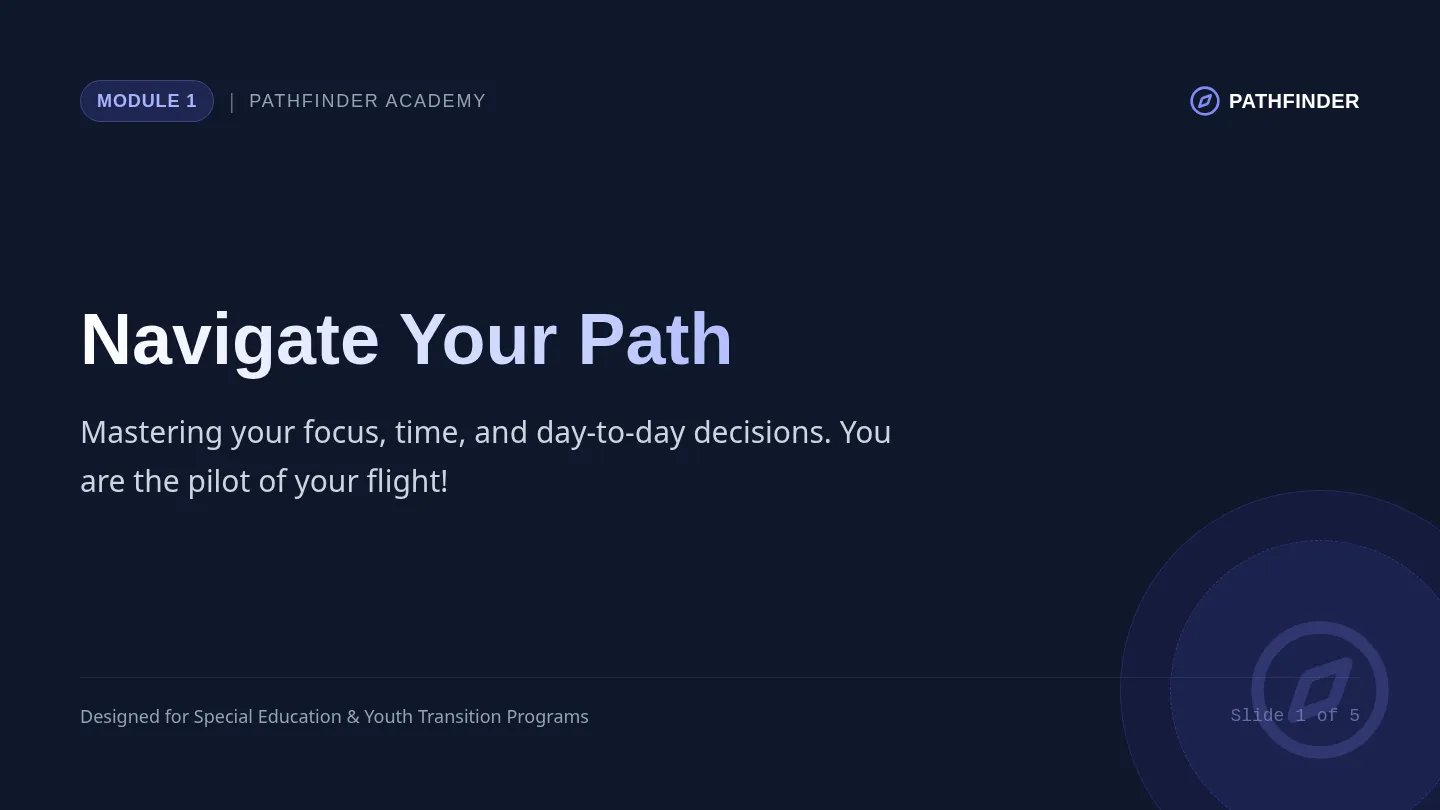 Pathfinder Slides