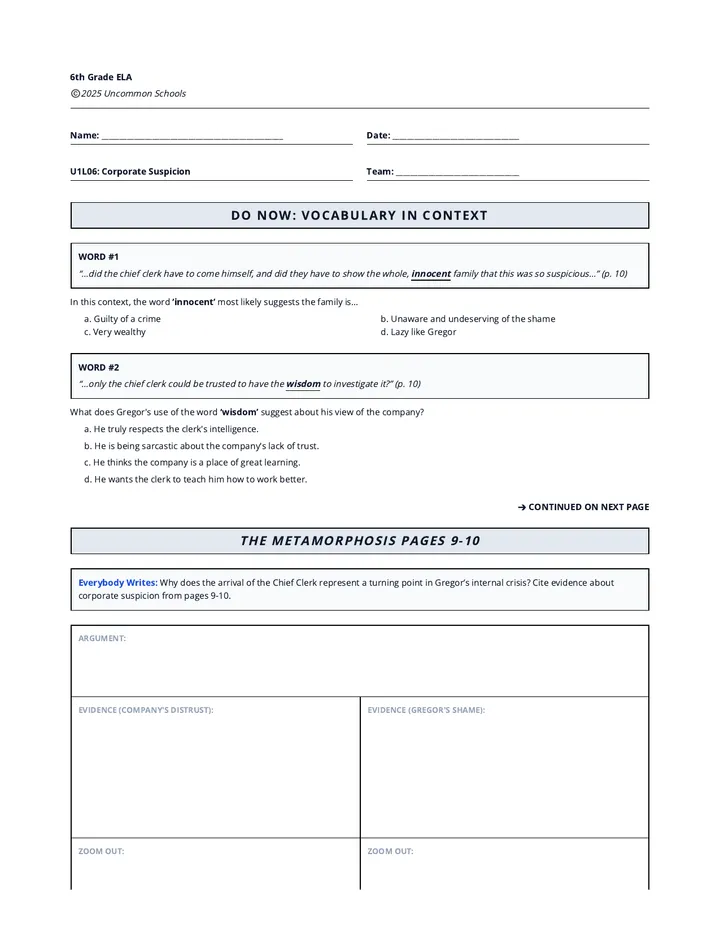 Samsa Study Worksheet 6 v2