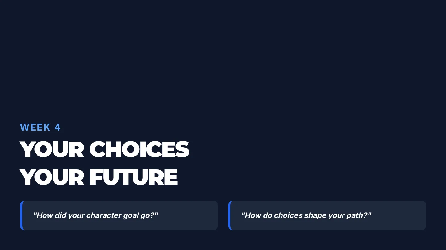 Making Smart Choices Slides