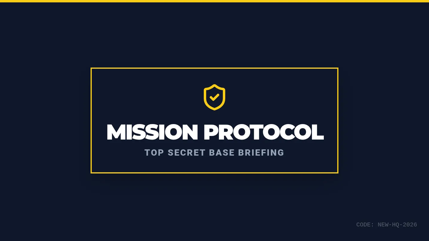 New Base Briefing Slides