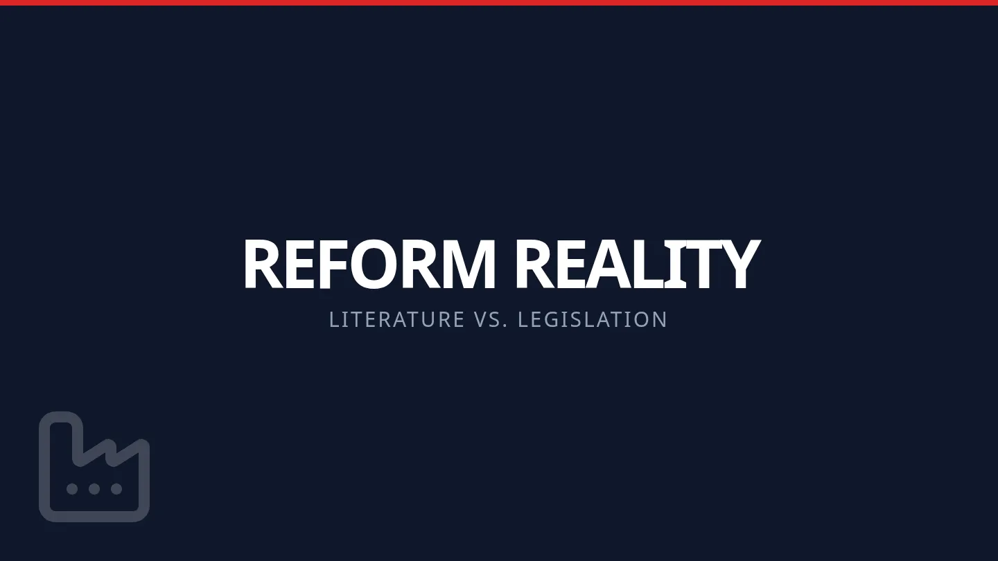 Reform Reality Slides