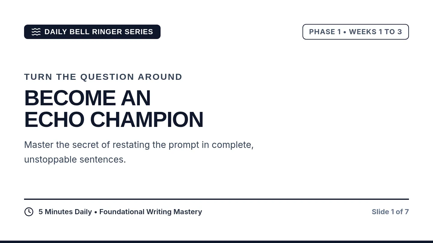 Echo Champs Phase 1 Slides