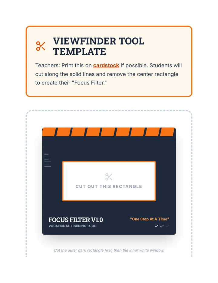 Diagram Detectives Viewfinder Tool