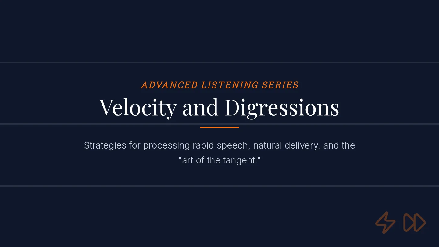 Velocity and Digression Slides