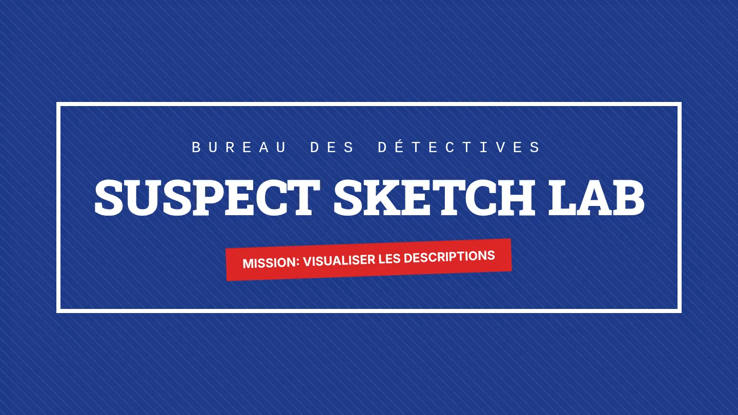 Suspect Sketch Lab Slides