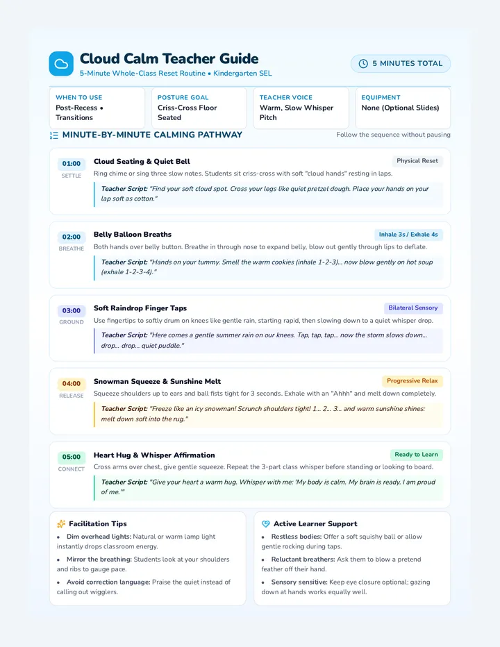 Cloud Calm Teacher Guide