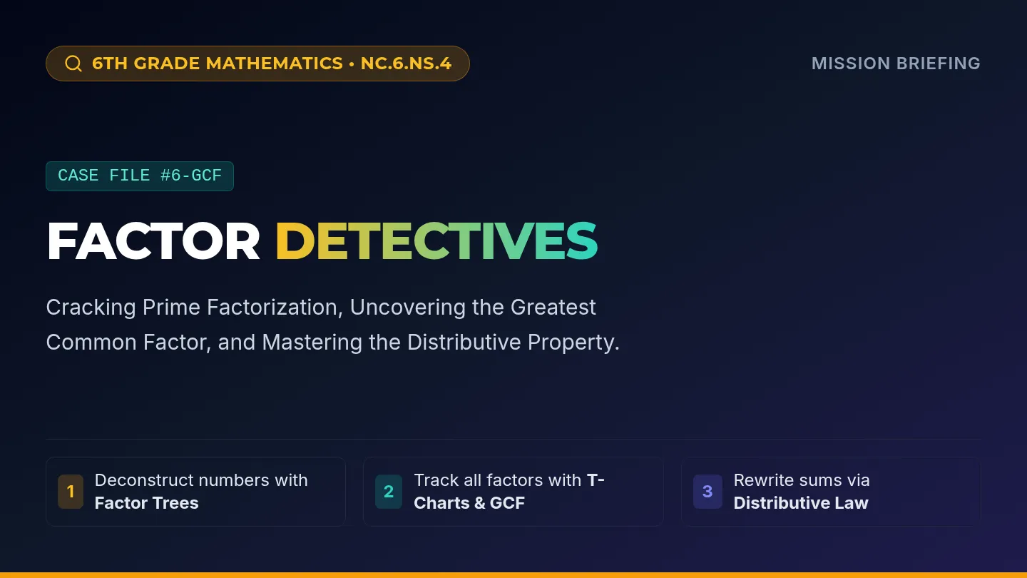 Factor Detectives Slides