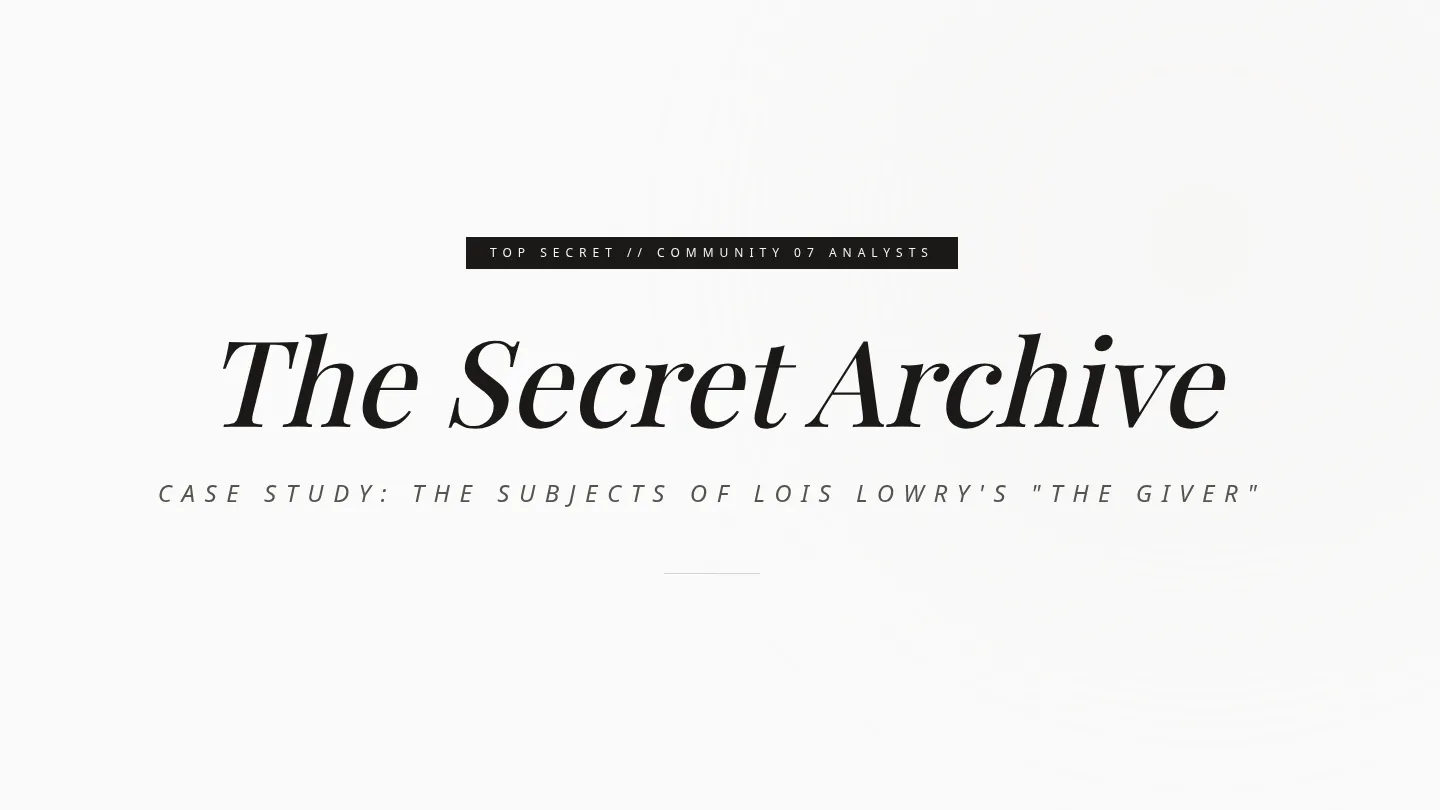 Secret Archive Slides