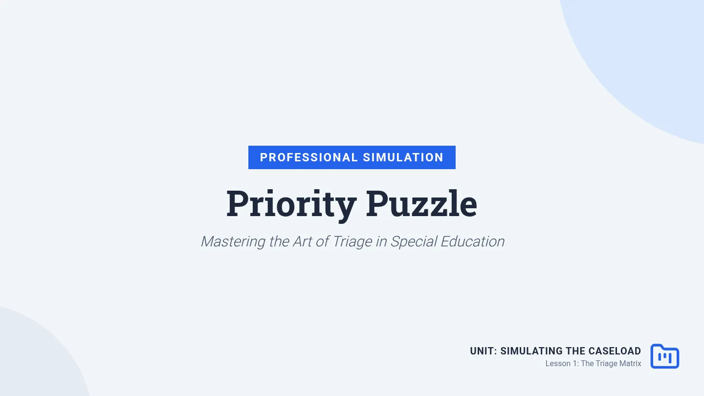 Priority Puzzle Slides