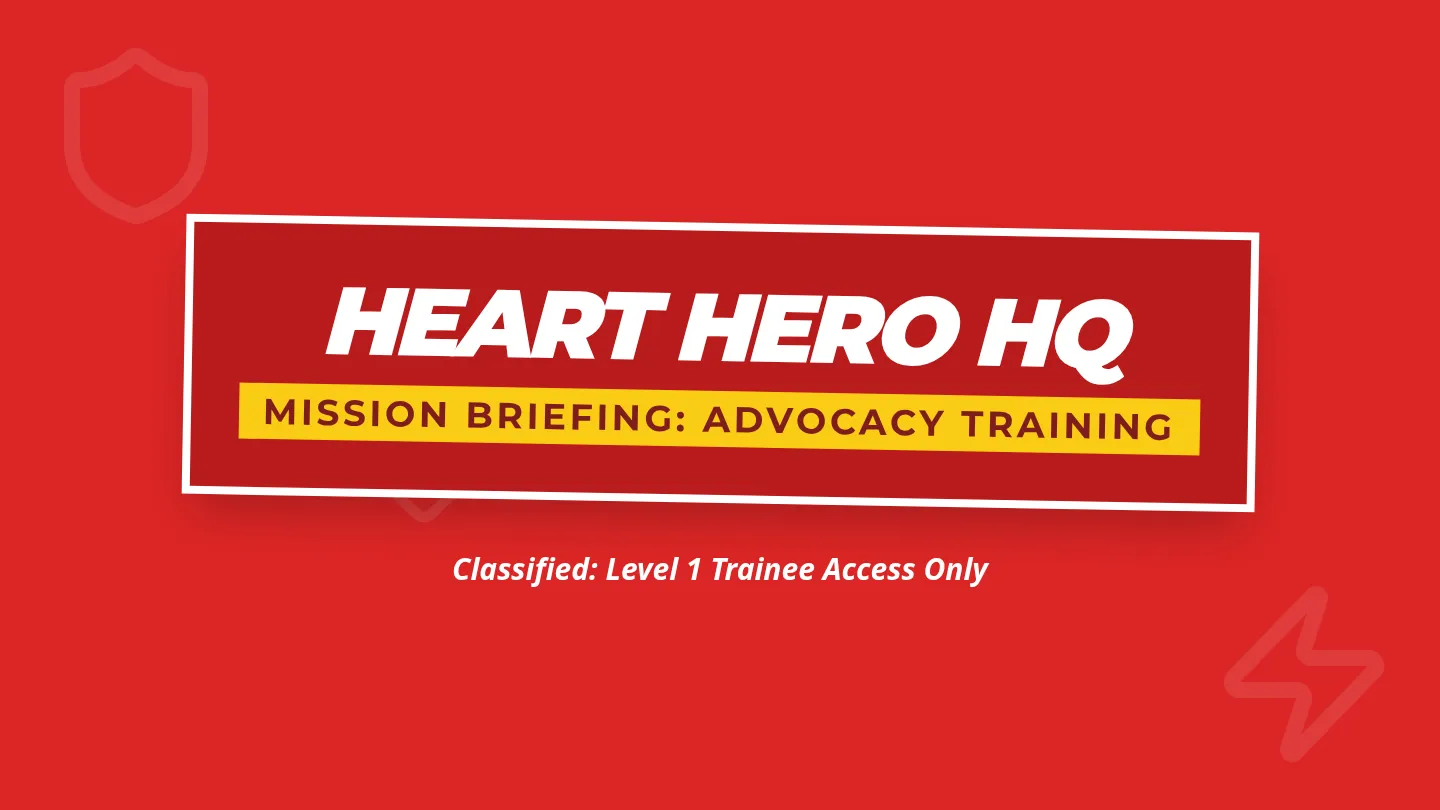 Heart Hero Briefing Slides Pro