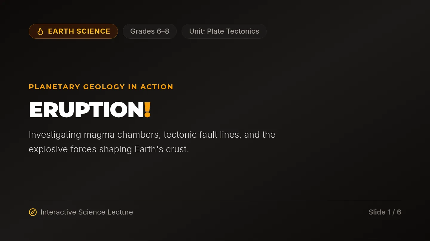 Eruption Slides