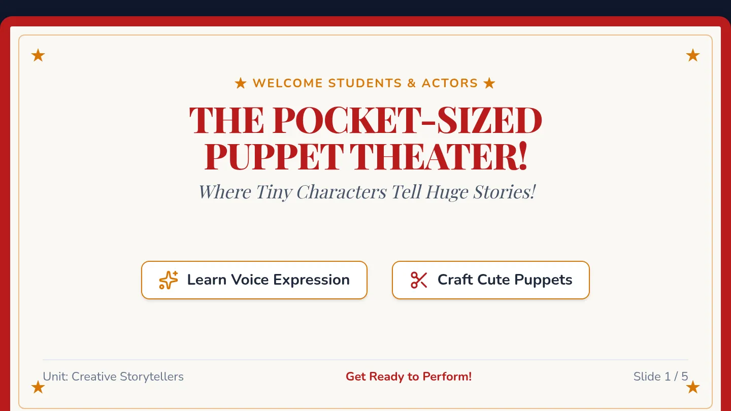 Pocket Theater Slides