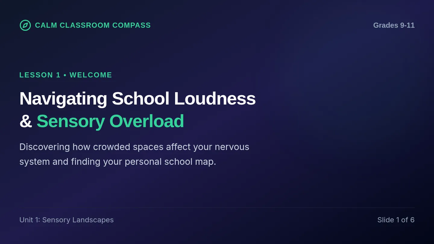 Noise Navigation Slides