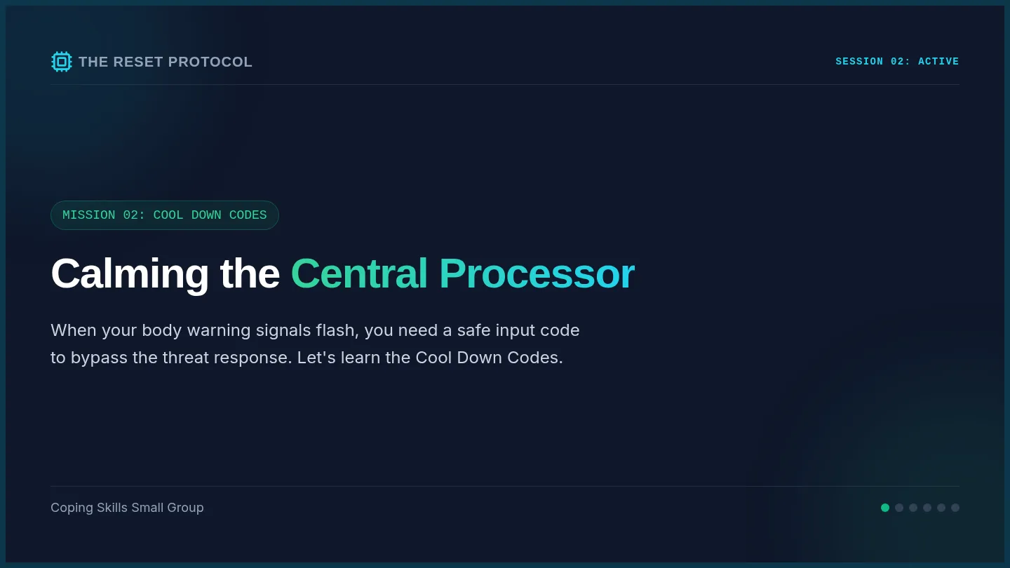 Cool Down Codes Slides