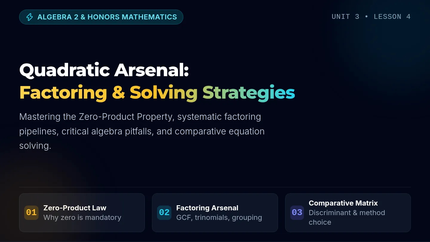 Quadratic Arsenal Slides