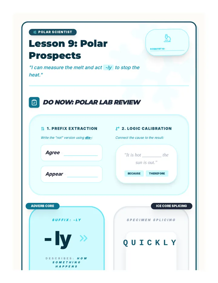 Polar Prospects Handout 9