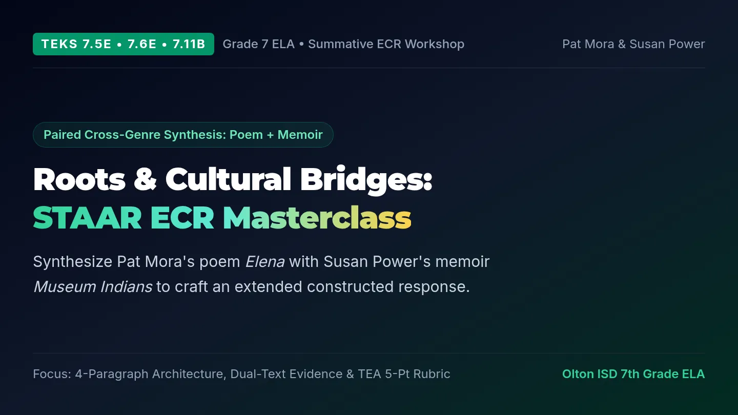 Roots Synthesis ECR Slides