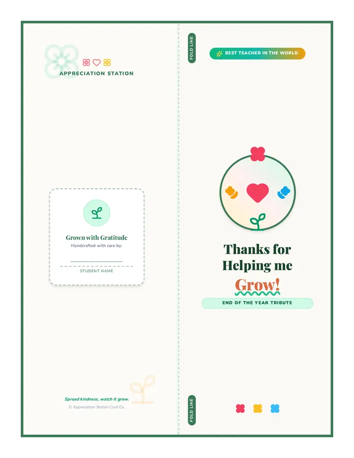 Growing Gratitude Card