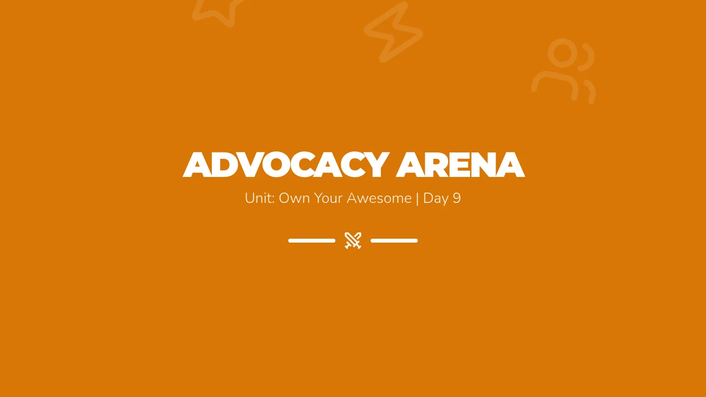 Advocacy Arena Slides