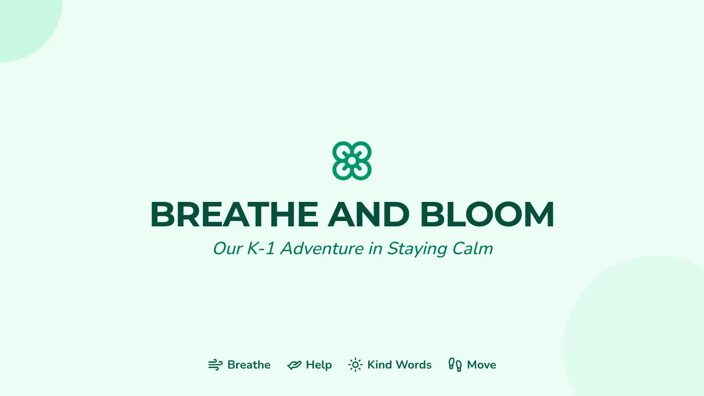 Breathe and Bloom Slides