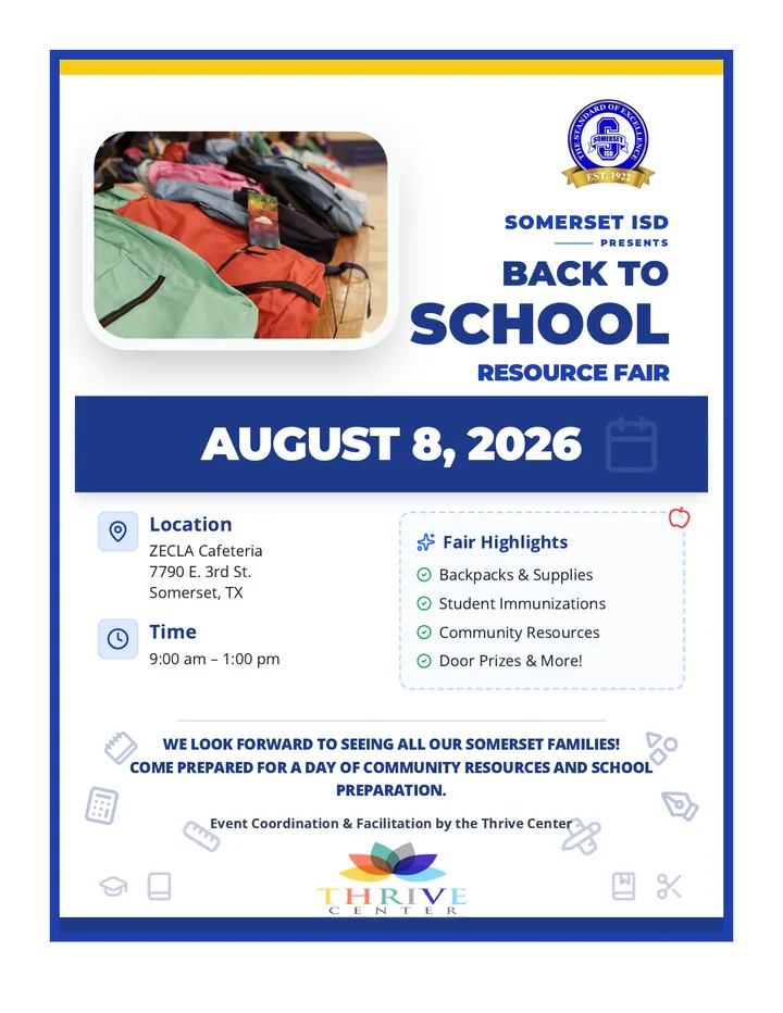 Parent Save the Date Flyer