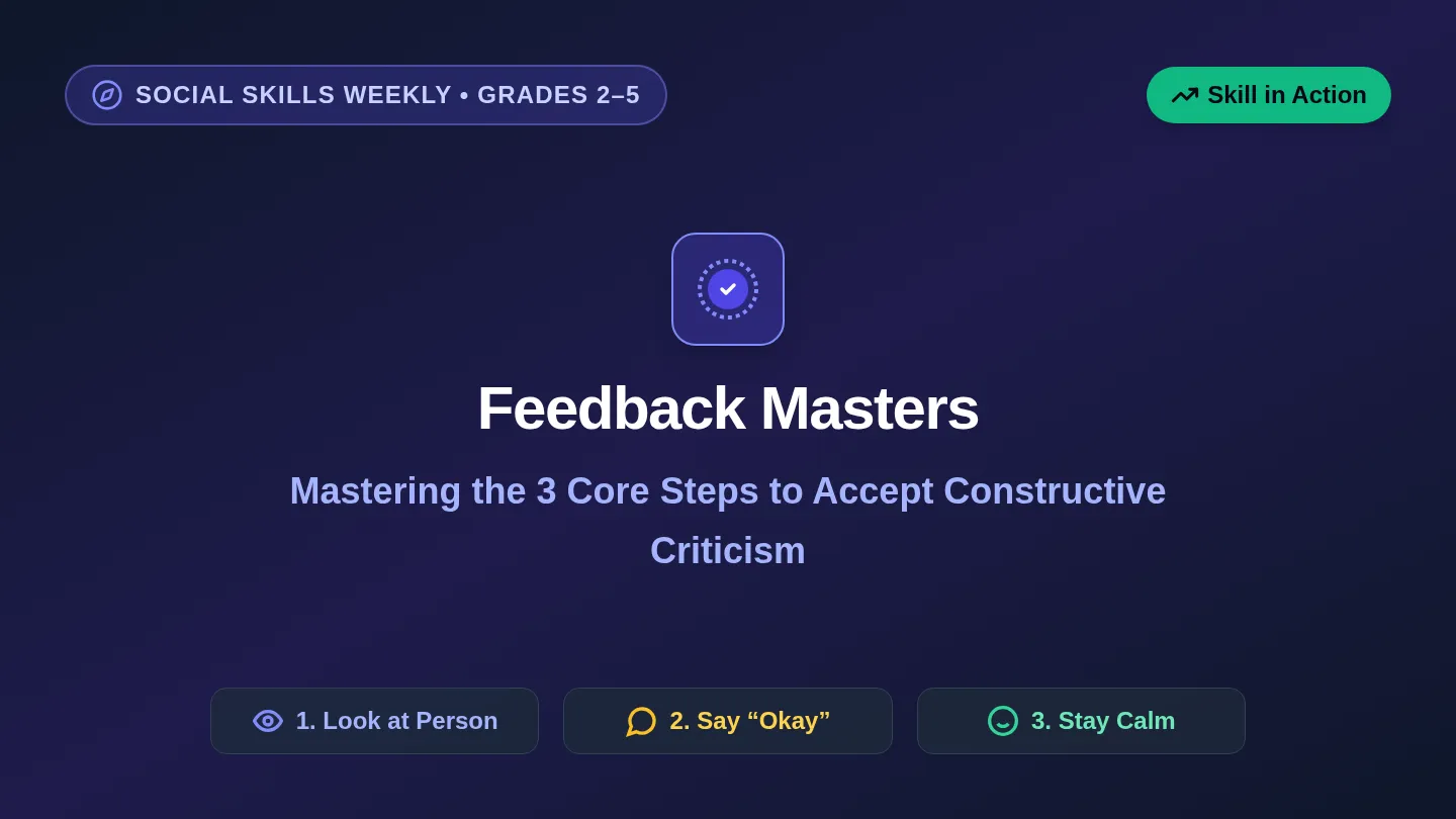 Feedback Masters Slides