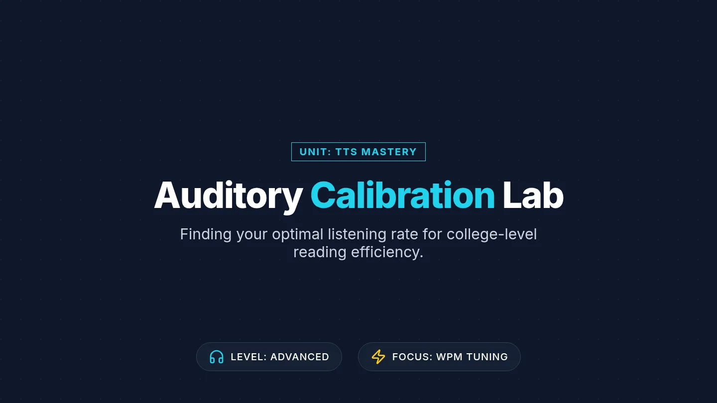 Calibration Slides