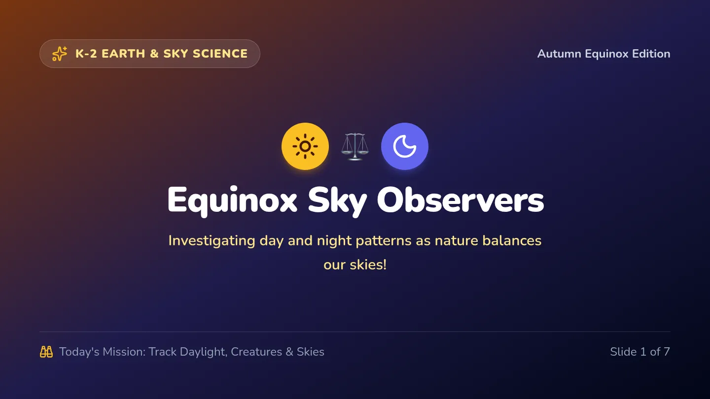 Sky Observers Slide Deck