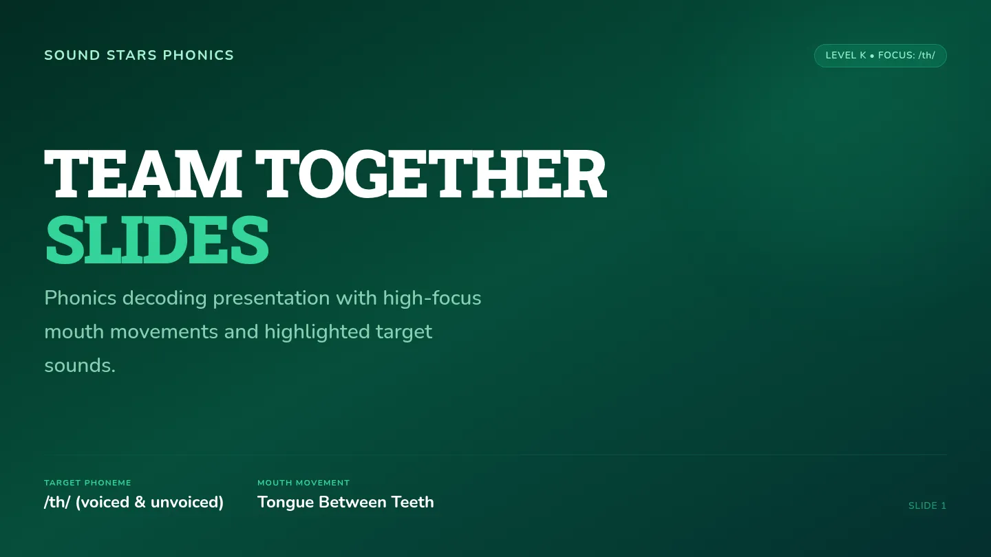 Team Together Slides