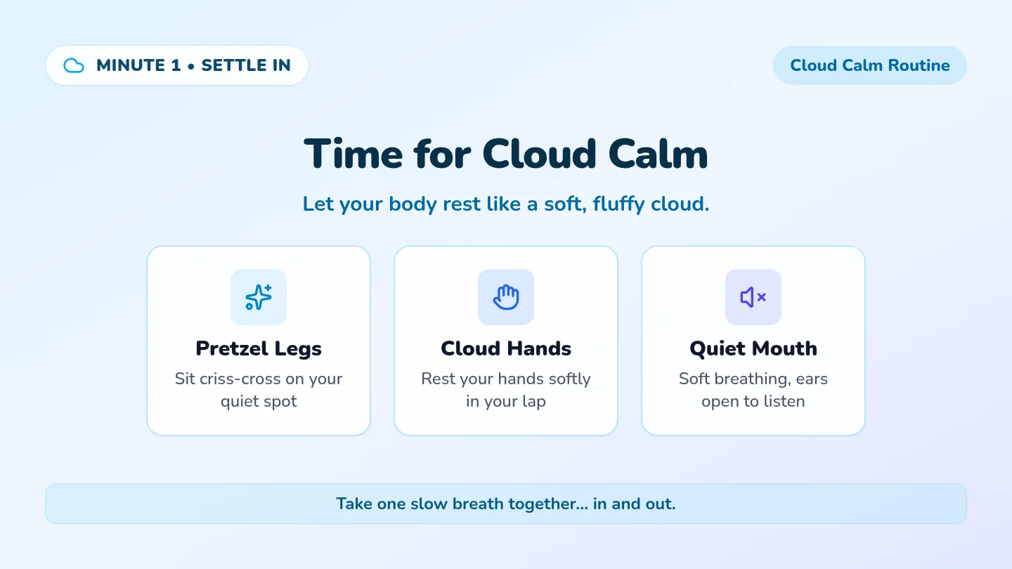 Cloud Calm Slides