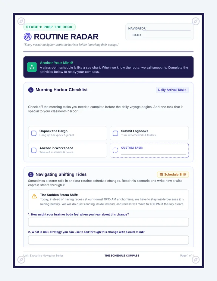 Routine Radar Warm Up