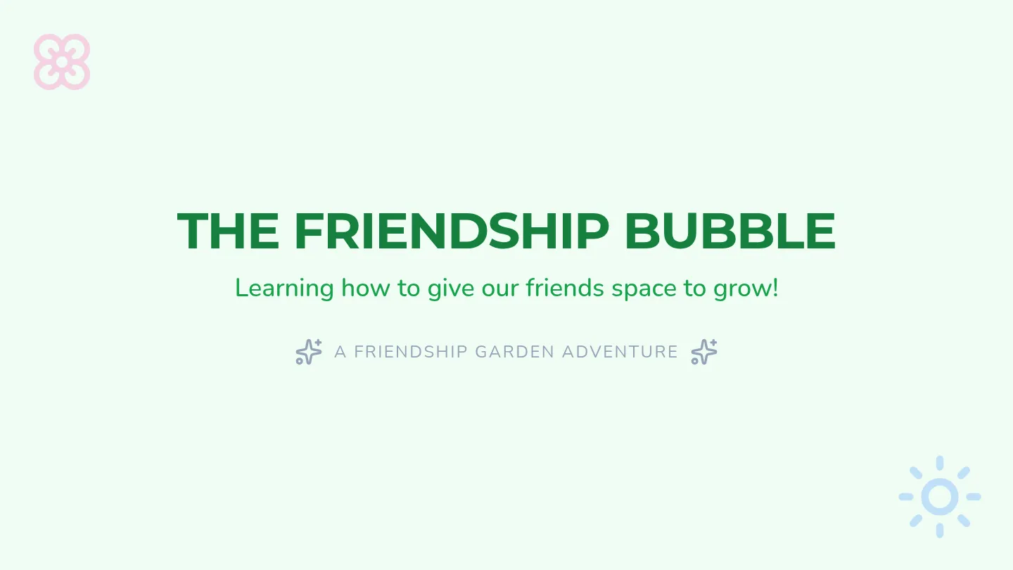 Friendship Bubble Slides