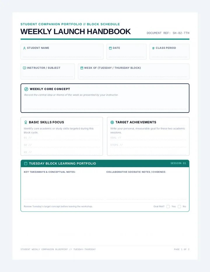 Launch Week Student Handbook