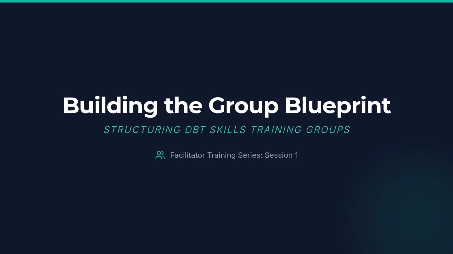 Group Blueprint Slides