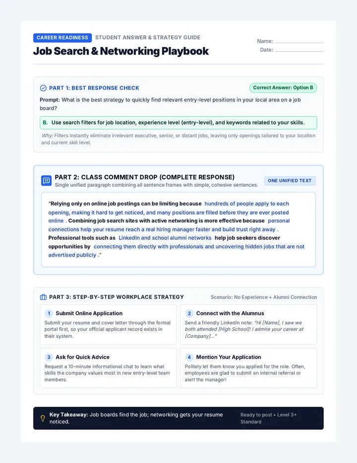 Job Search Strategy Guide