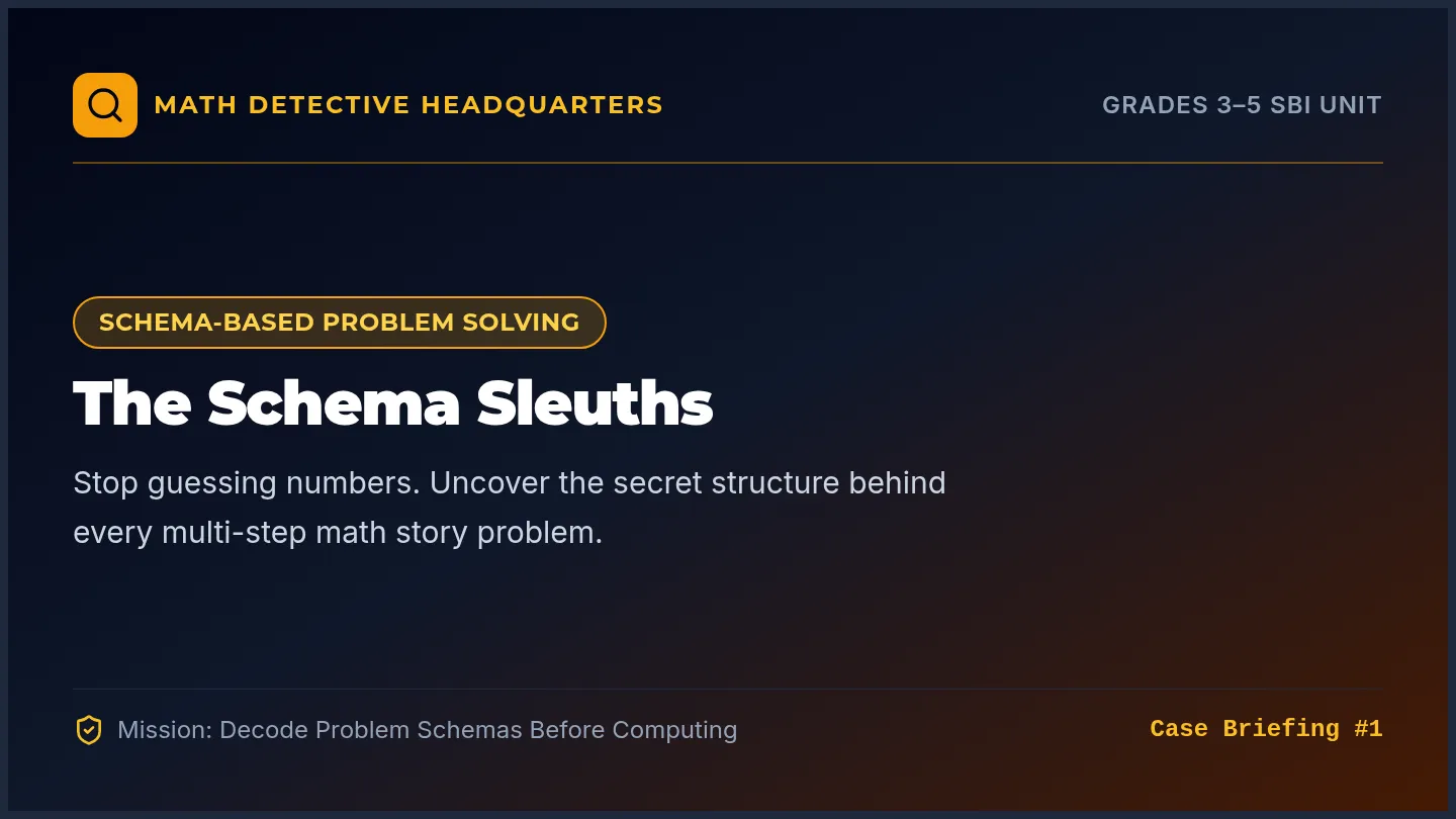 Schema Sleuths Slides