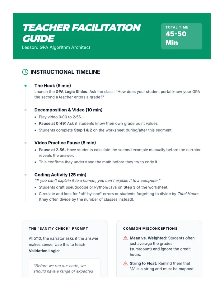GPA Facilitation Guide