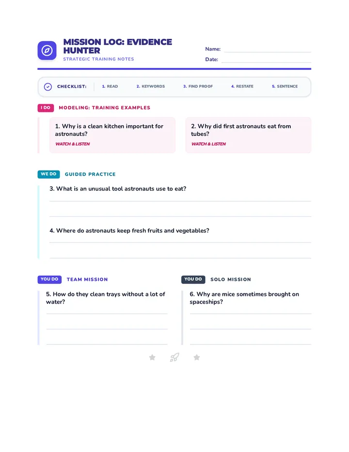 Evidence Hunter Note Page v5